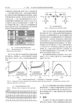 #!串联!其交点 - 交流接地!其余参数保持不 变9我们提出的中心抽头等效模型能够对中心抽头 差分电感的单端和差分阻抗进行分析9 图" 中心抽头等效模型 2DH9" &:GO:KNOCXX:L:IFDVC8:GOB7L:8 *)( 单端阻抗提取 由图"可以很容易地得到差分激励时端口#的 单端阻抗为 JM: %ZZM: ( ! [!! '[!" "&$ 其中 实部 JM:为单端等效电阻%虚部 ZM:为单端等 效感抗!因此端口#的单端等效电阻值"JM:!:TT$&等 效电感值"3M:!:TT$和品质因数 .M:!:TT值分别为 JM:!:TT ( /: ! '[!! '[!" ( "!#$ 3M:!:TT ( (B ! '[!! '[!" ( "'6 "!!$ .M:!:TT ( (B ! '[!! '[!" ( /: ! '[!! '[!" ( "!"$ "?$%"#!$式描述了中心抽头差分电感单端阻抗和 等效 /1d 的参数提取!其中 [ 参数由中心抽头接 地的两端口/ 参数变换得到9 为验证单端阻抗和 /1d 参数提取公式的准确 性!可以通过理想变压器的 [ 参数进行验证9图! "W$中!参数 [##和 [!#"A! 为零$分别为 [!! ( ?! A! ( 3 Z/"3" ' G"$ "!($ ["! ( ?" A! ( G Z/"3" ' G"$ "!'$ 将"#=$和"#S$式代入"##$式!得到单端等效电感值 3:TT ( 3 % G "!%$ 理想变压器能通过 [ 参数得到单端等效电感值为 3%G 的结论!验证了中心抽头等效模型的准确性9 因此!为了得到中心抽头差分电感的耦合特性!没有 必要在端口#和端口!加入差分信号激励!可以直 接采用中心抽头接地的两端口 / 参数对中心抽头 等效模型进行参数提取9中心抽头等效模型相对于 两端口'模型多了一个中心抽头!因此它能更有效 地表征中心抽头差分电感的物理特征9 *9* 差分阻抗提取 在图"中!端口#和端口!为差分激励!- 点是 交流地!因此这三个地都可当作3虚拟地49差分阻抗 为 JLDTT%ZZLDTT ( ' ! " [!"$ ! [!! %[!" % ! " ["" %[!"$ ( [!! %["" %"[!" [!!["" '[" !" "!*$ 其中 实部 JLDTT代表差分等效电阻%虚部 ZLDTT代表 差分等效感抗9"#%$式与文献'%(对无中心抽头的差 分电感分析的结论一致!所以中心抽头差分电感和 无中心抽头的差分电感的差分等效参数 /1d 是相 同的9 + 测试验证 为了验证中心抽头差分电感的单端和差分阻 抗!在$Q=@#B#US3 射频工艺上设计一个中心抽 "!%
![